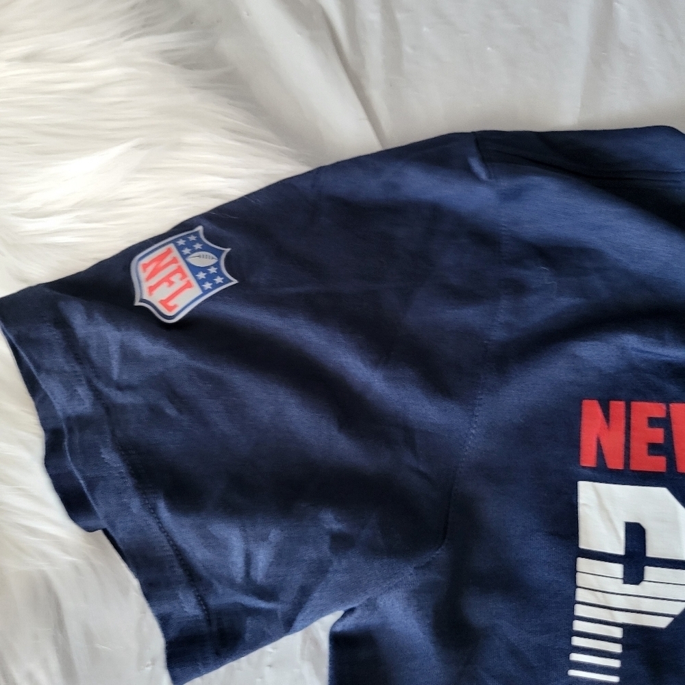 Nike New England Patriots Navy T-Shirt, Size Medium - Picture 5 of 6